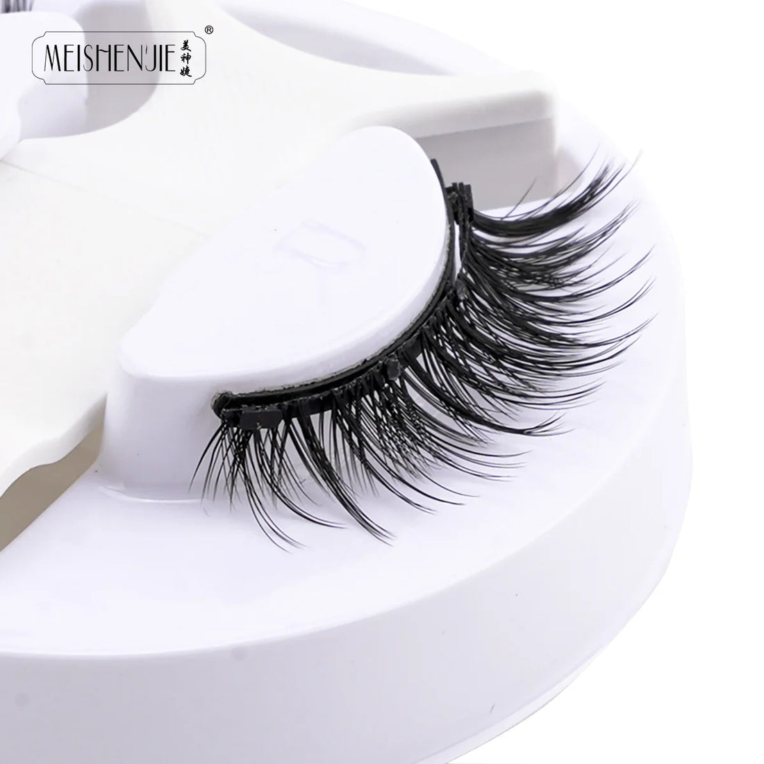 Faux Cils 1 Pair Magnetic Eyelashes Set Handmade Natural Curl False Eyelash with Tweezer Makeup Tools Magnetic Lashes for Sale