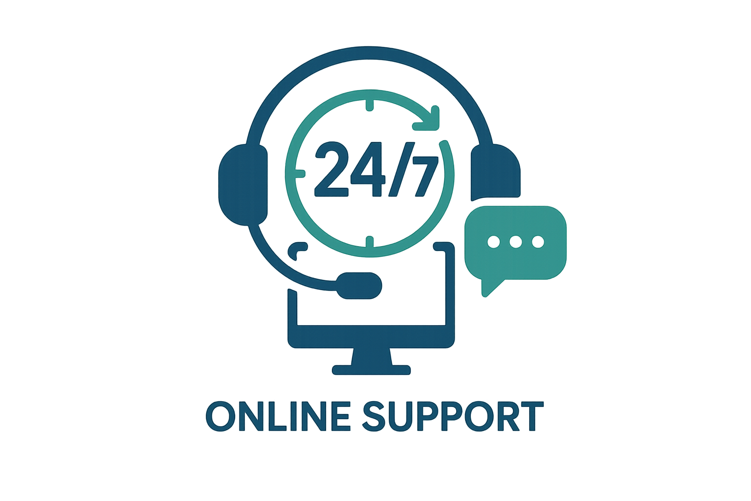 online support24 hr genrate icon